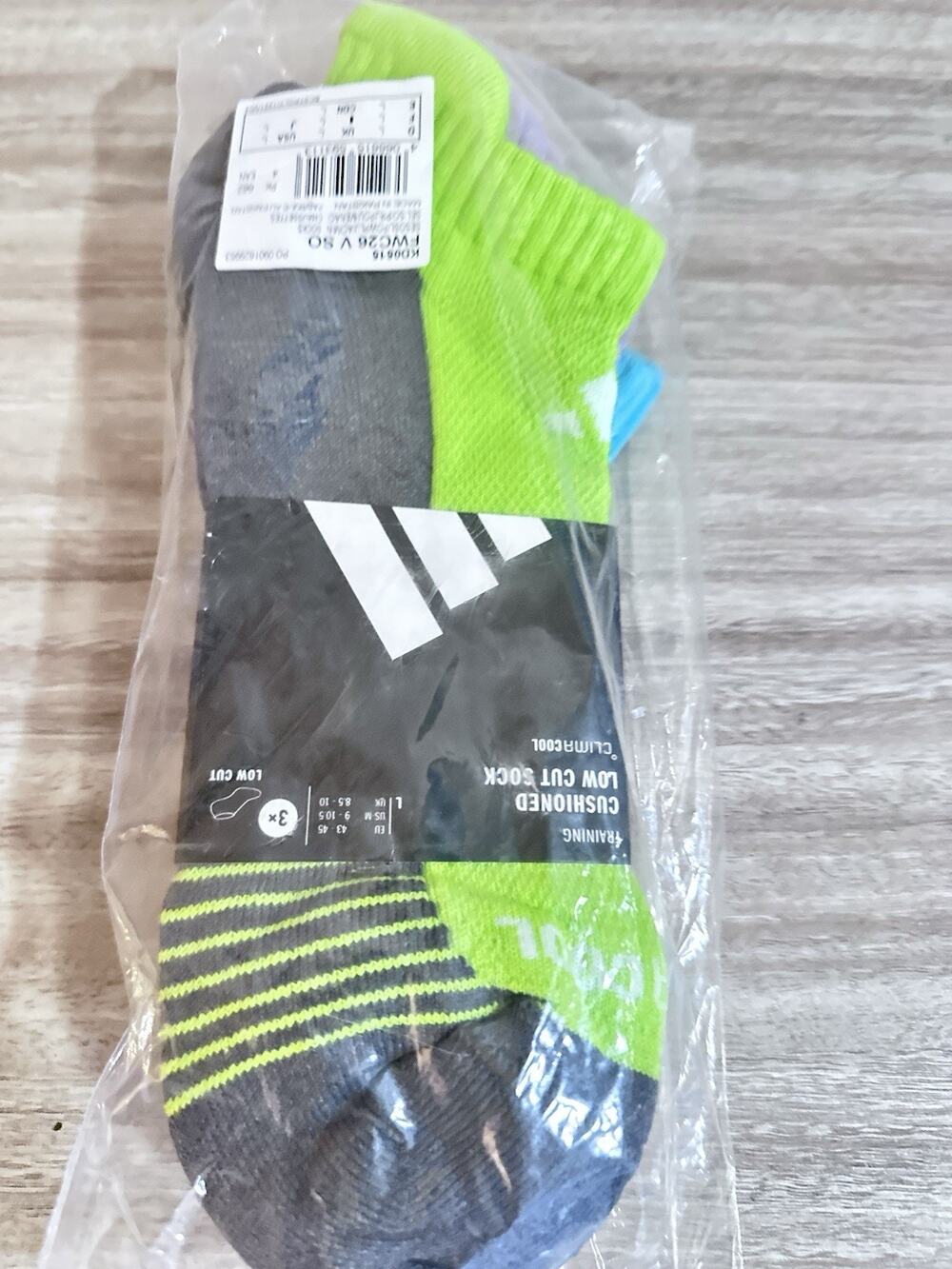 2026 FIFA World Cup Official Adidas Socks Large Size 3 Pairs Brand New Sealed